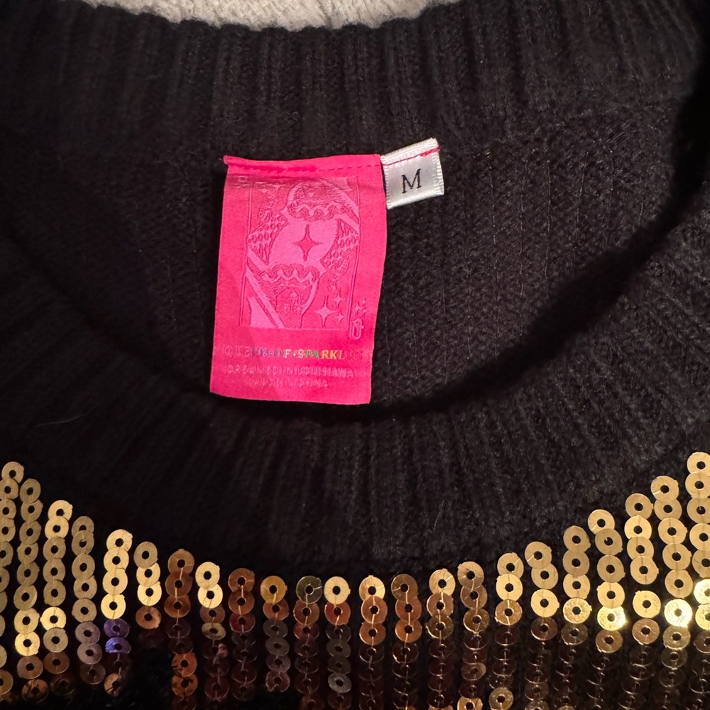 Qos It’s The Most Sparkly Time Of Year Sweater Dr… - image 2